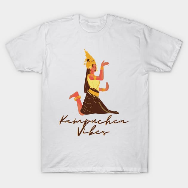 Kampuchea Vibes T-Shirt by CuteBotss